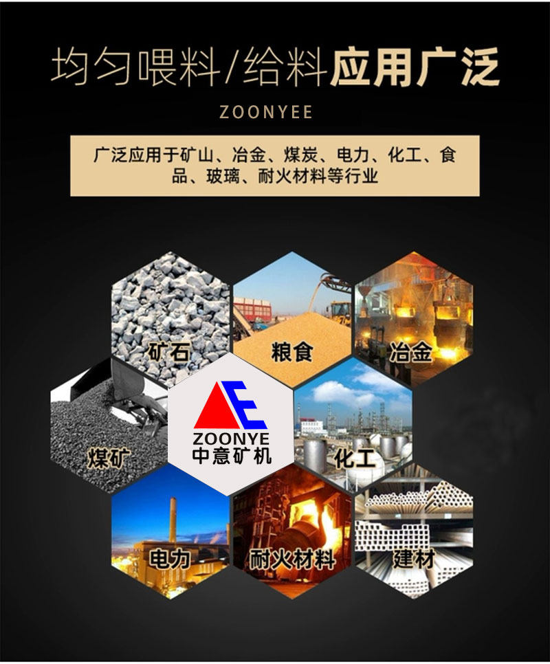 GZT振動給料機(jī)適用范圍