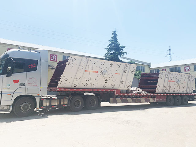 發(fā)貨了！中意振動(dòng)篩裝車成功，準(zhǔn)備出發(fā)！
