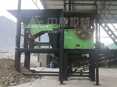 中意機(jī)械助力西藏建設(shè)，裝修垃圾處理設(shè)備安裝調(diào)試完成